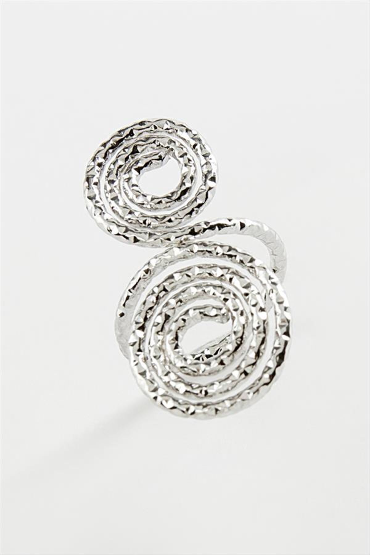 Sonsuzluk Metal Yüzük - Gümüş Rengi