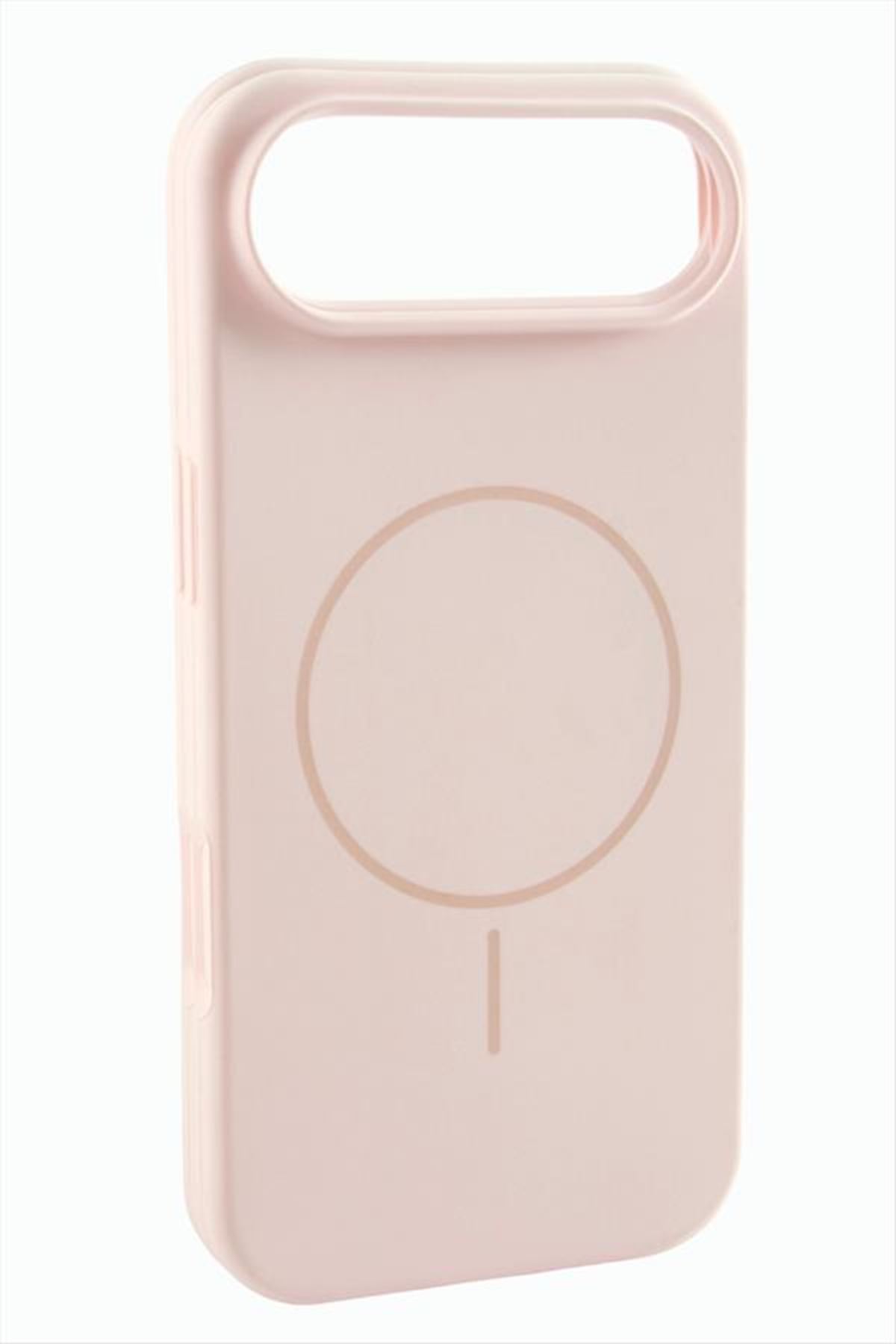İphone 17 Air Magsaff Kapak Kılıf - Açık Pembe