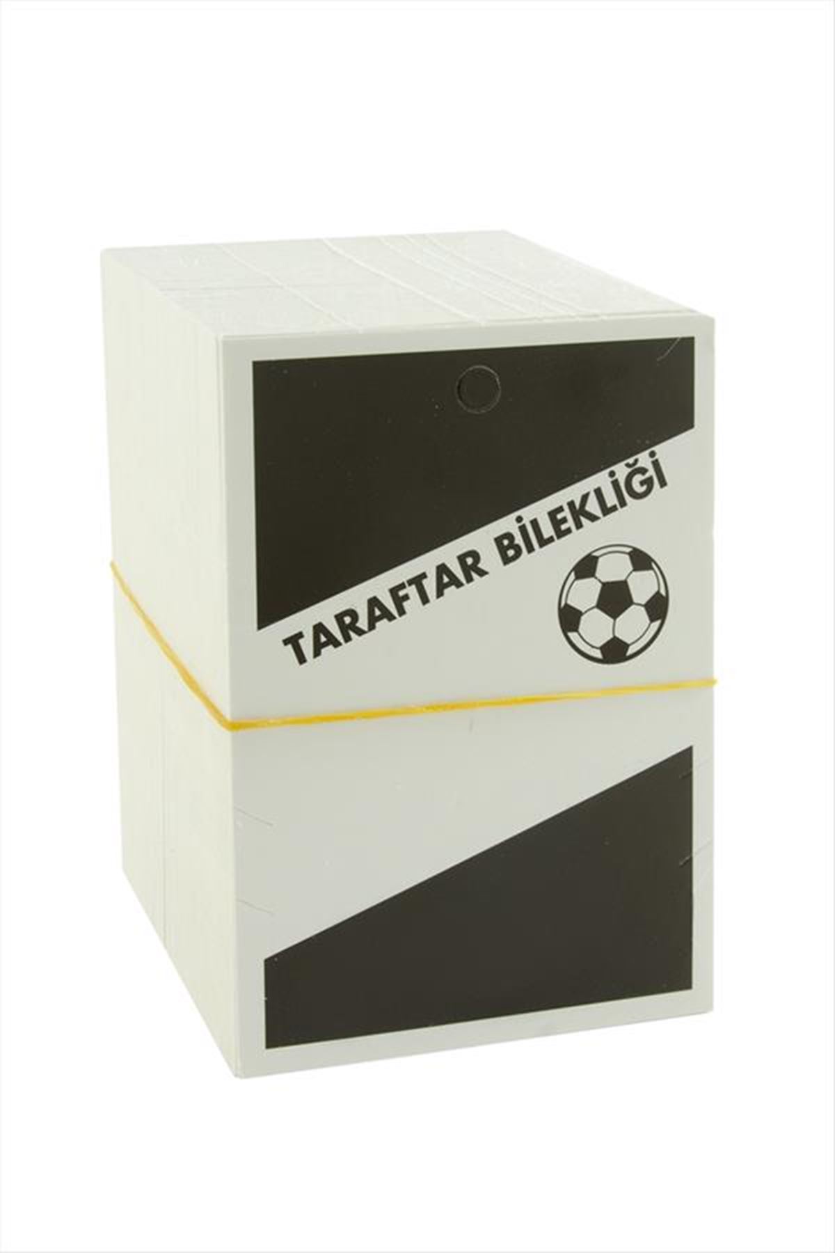 Taraftar Bileklik Kartı 200 Adet - Siyah