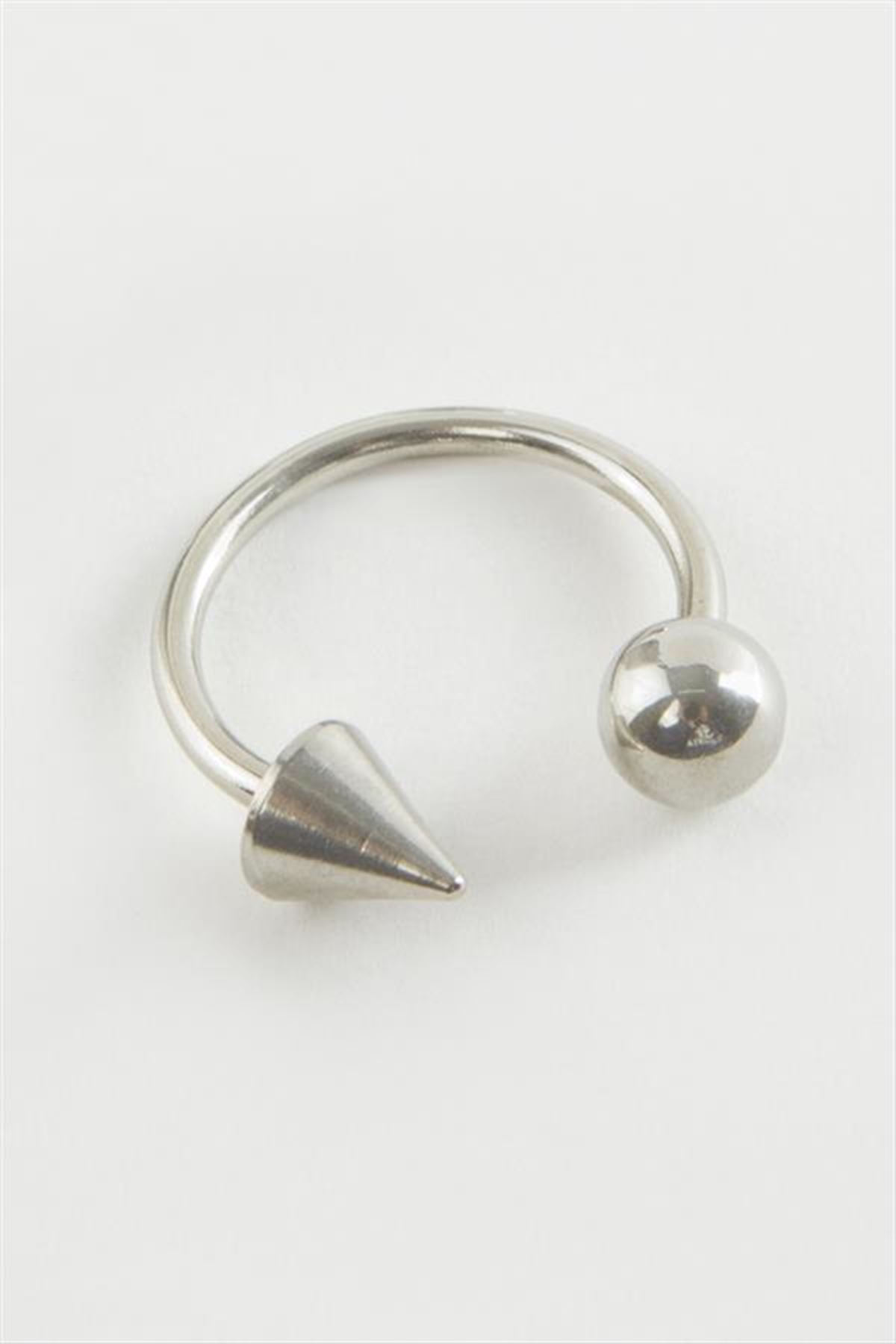 Septum Çelik Piercing 1 Adet - Beyaz