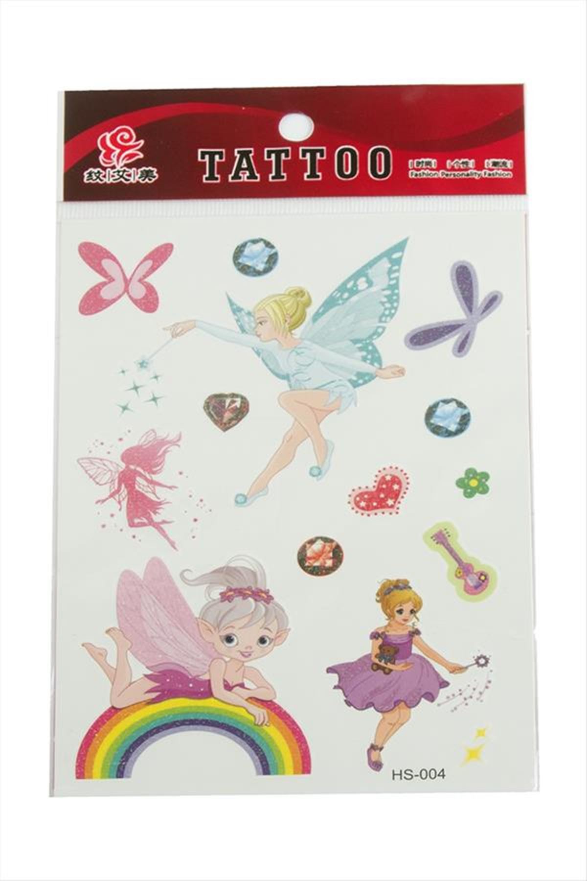 Peri attoo Dövme Sticker - Beyaz