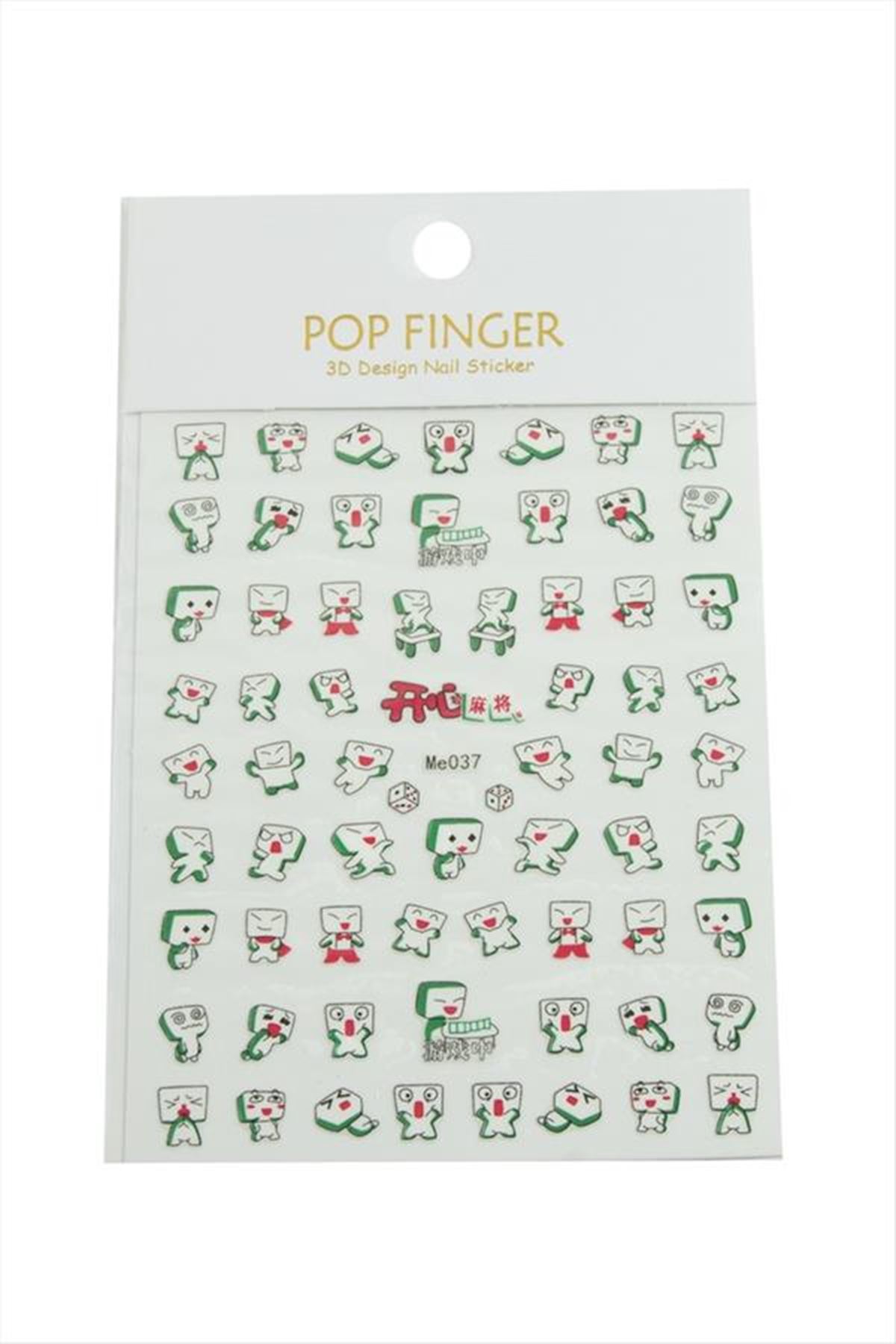 Sünger Tattoo Dövme Sticker - Yeşil