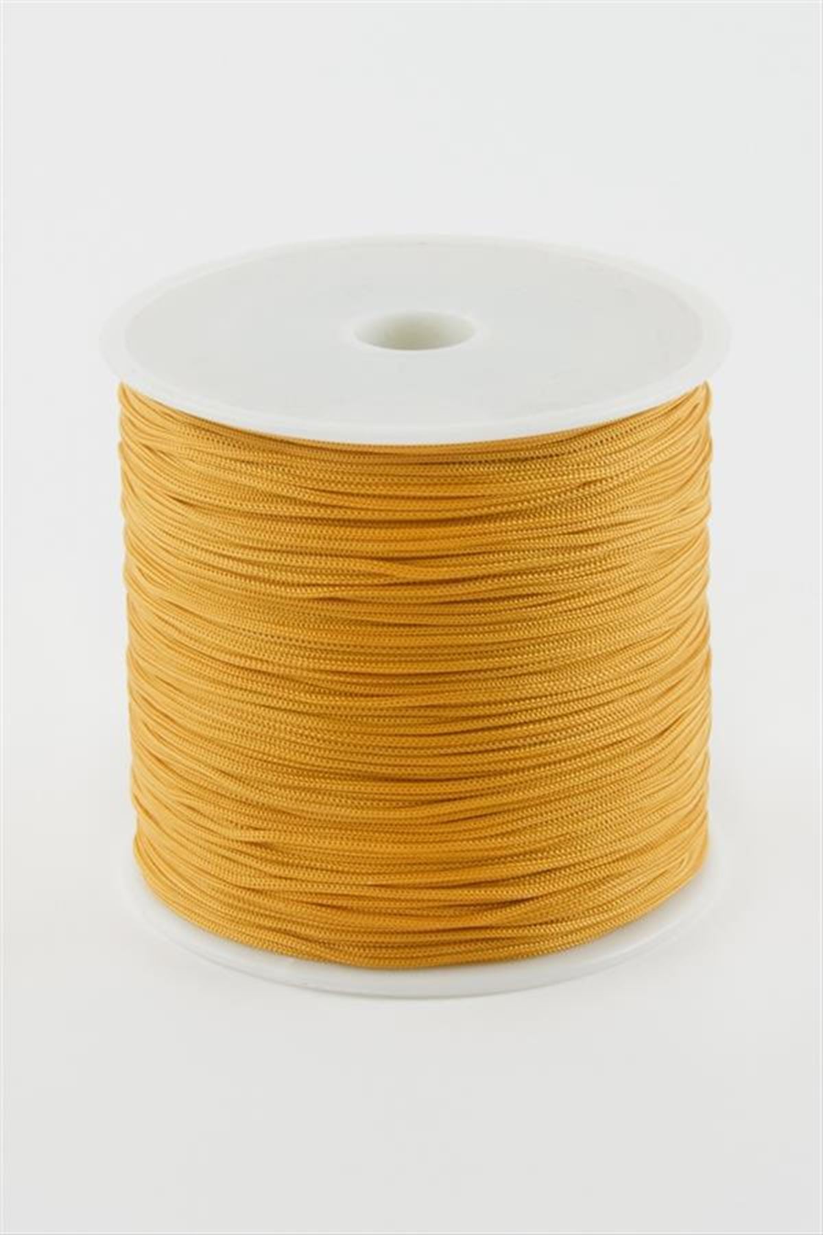 Paraşüt İp 0,8 mm 90 Metre - Hardal Sarı