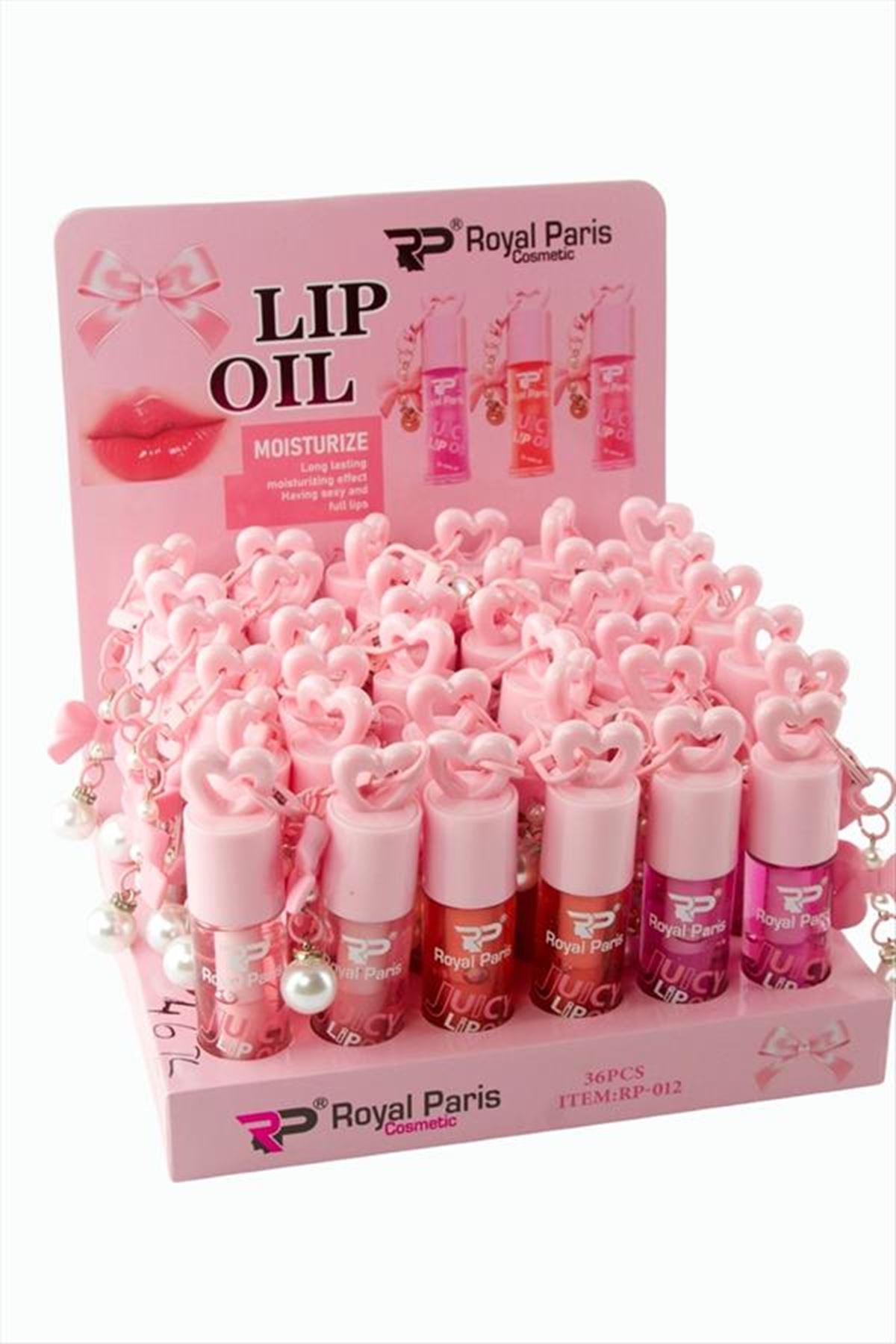 Kalp Fiypng Sallantılı Royal Paris Dudak Parlatıcı - Açık Pembe