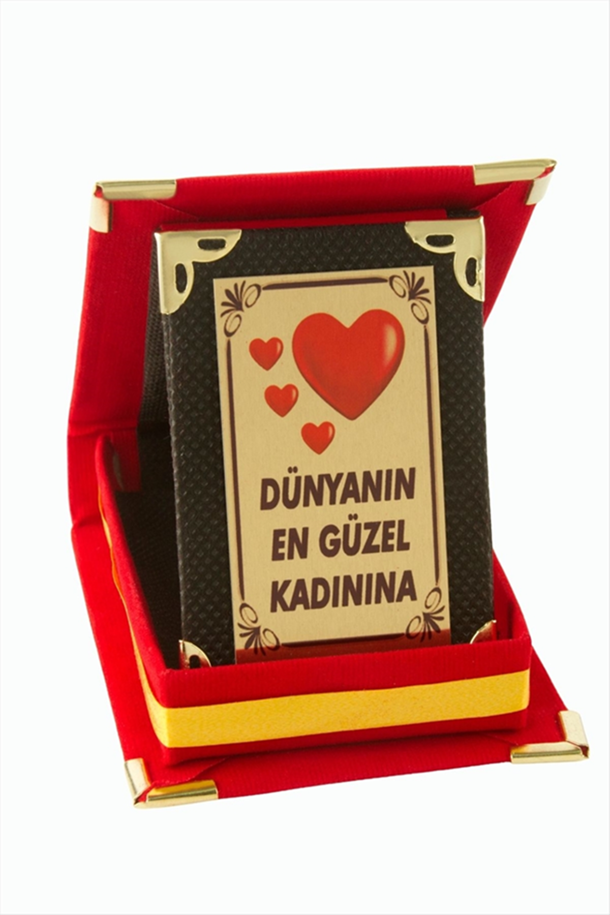 Dünyanın En Güzel Kadınına Plaketi - Kırmızı