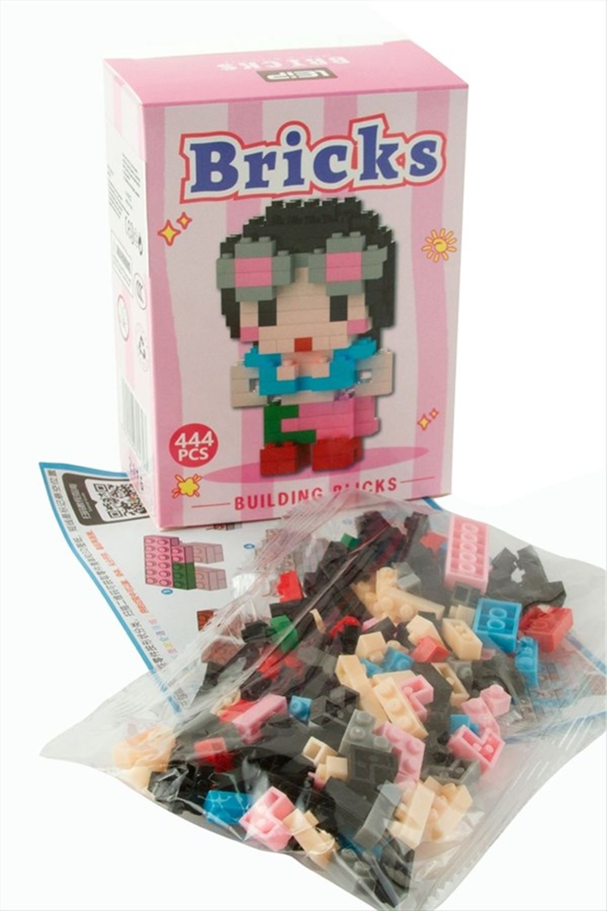Çzgflm Karakteri Mikro Yapı Lego - Pembe