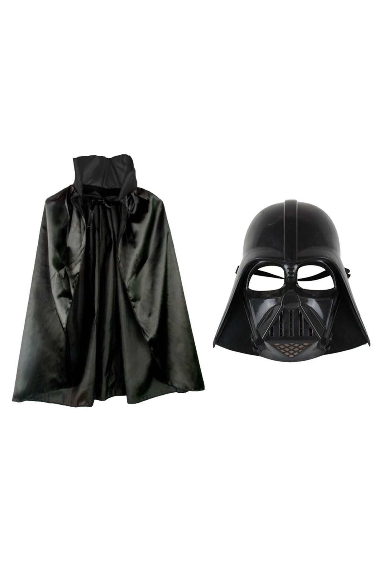 Çocuk Boy Darth Vader Maskesi ve Pelerin Seti