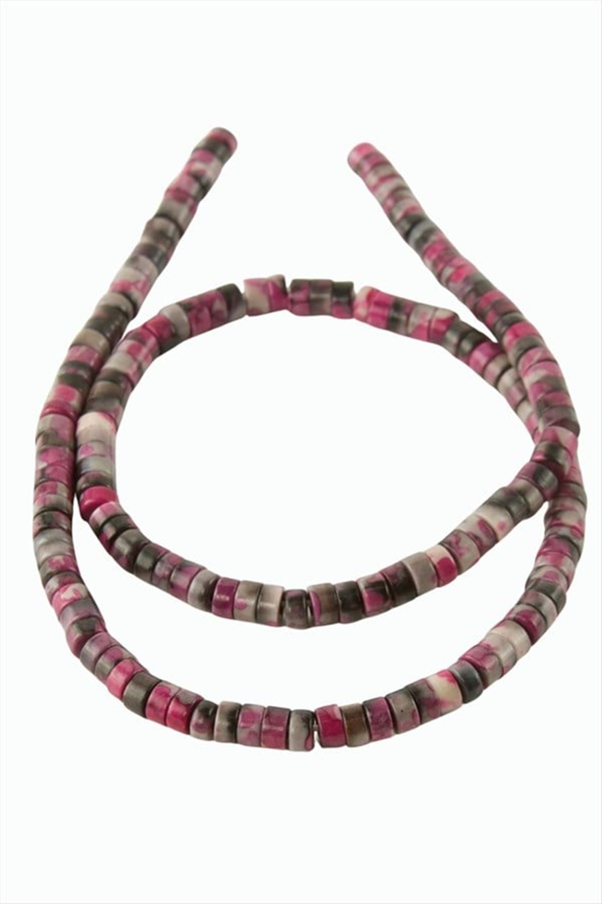 2*4 mm Disk Varisit Taşı - Pembe