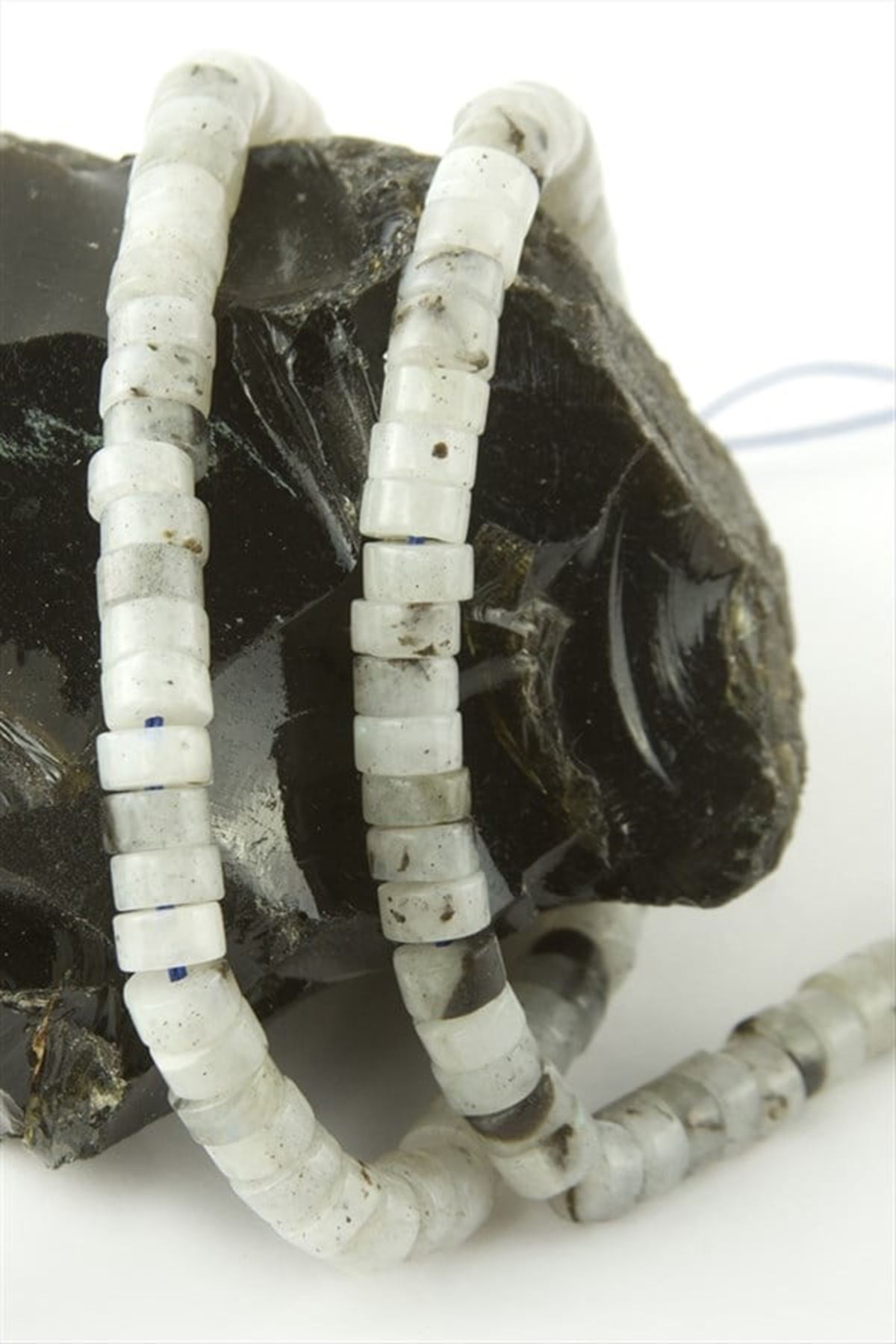 6 mm Disk Ay Taşı - Açık Mavi