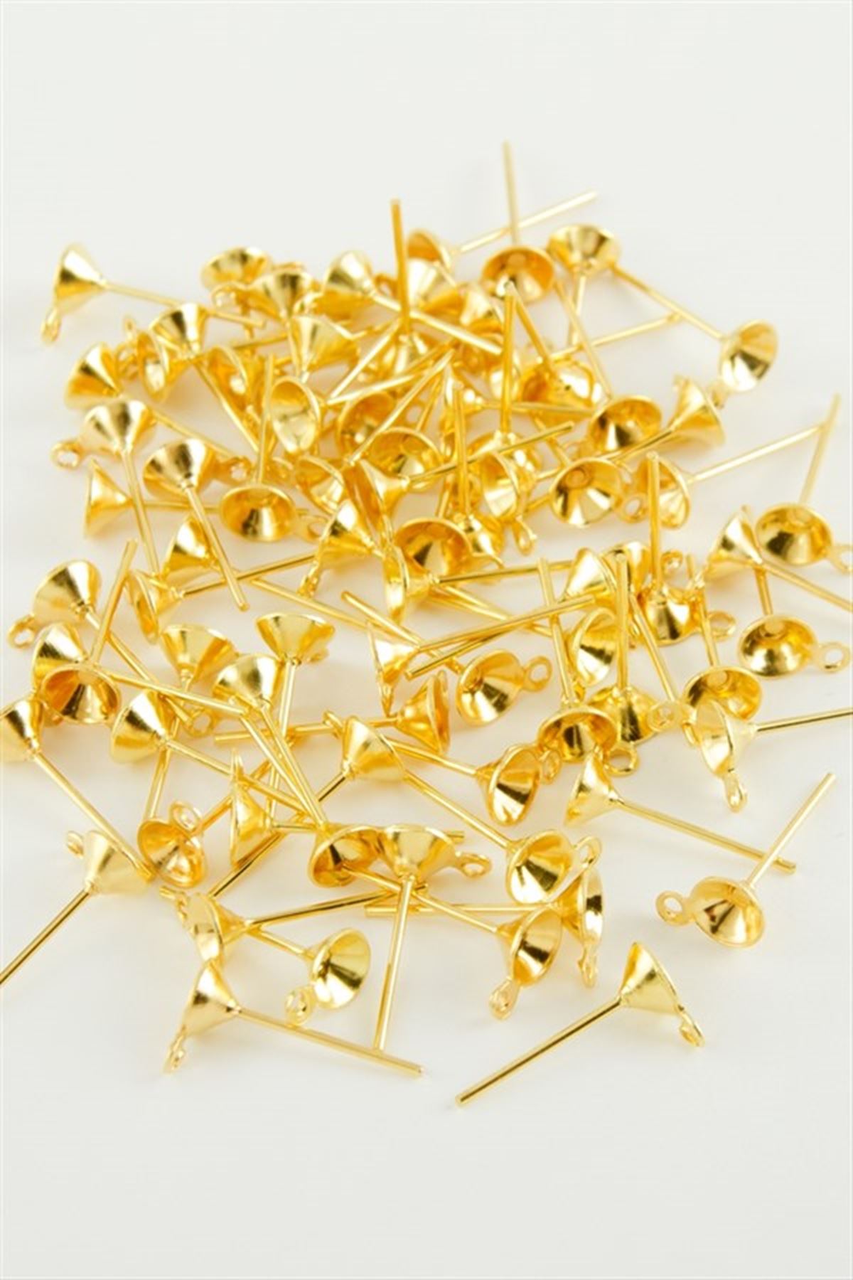 0,5 cm Halkalıkonik Çivi 250 Gram 2000 Adet - Sarı