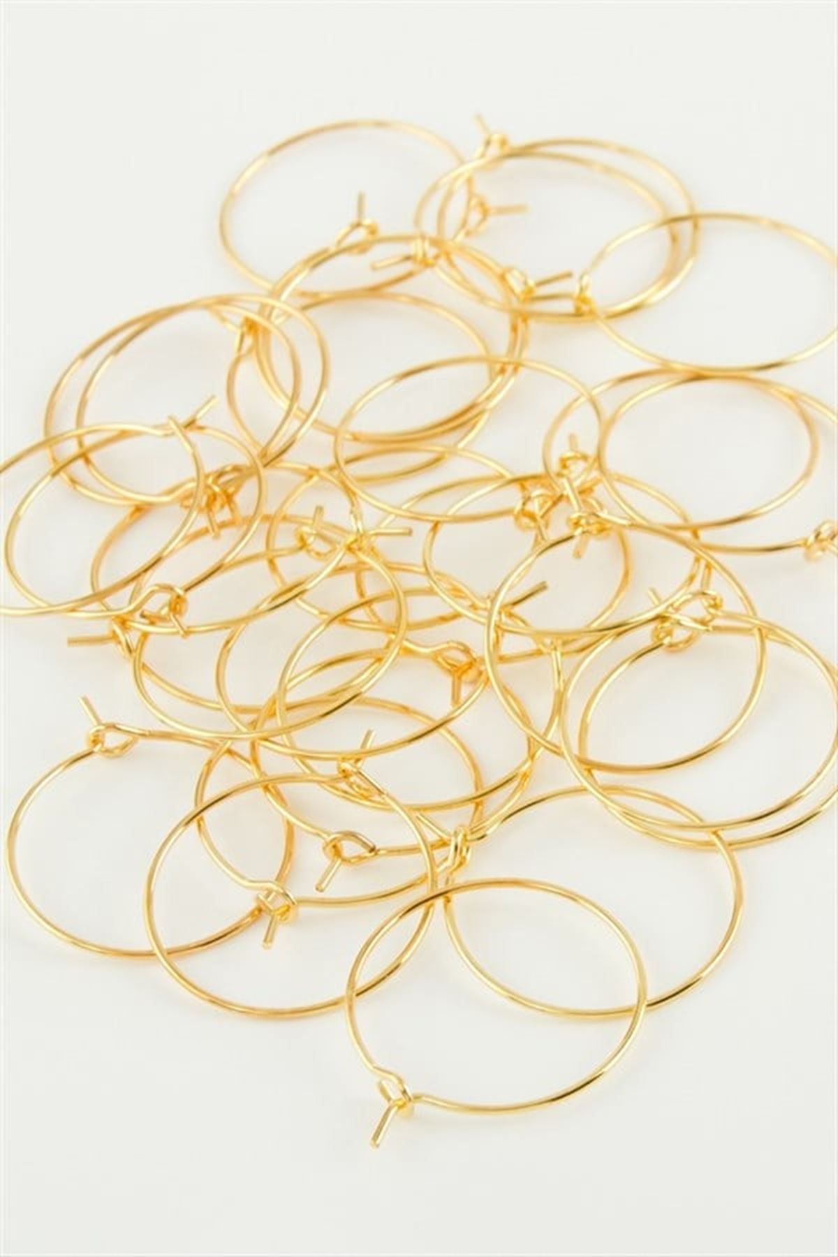 20 mm Küpe Halka Aparatı 1000 Adet - Sarı