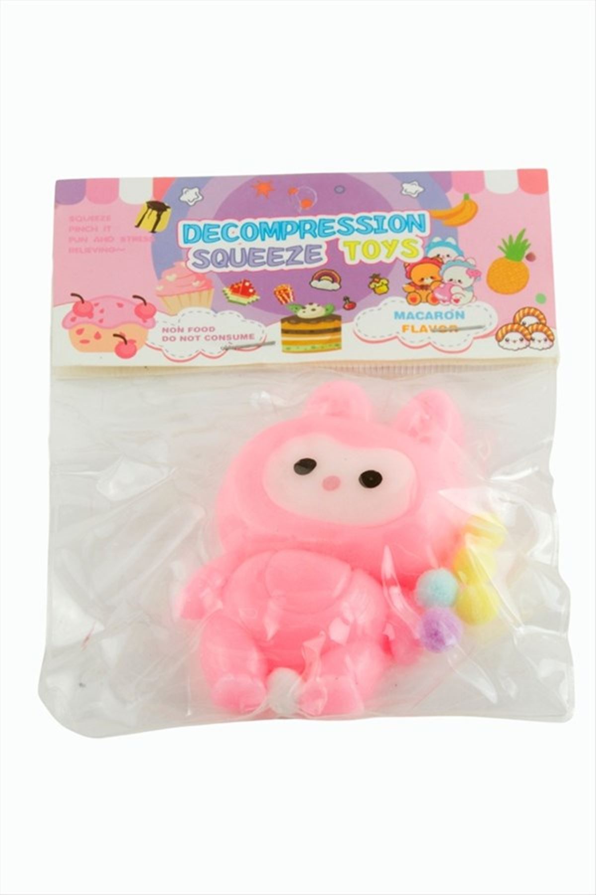 Tavşan Squishy - Pembe