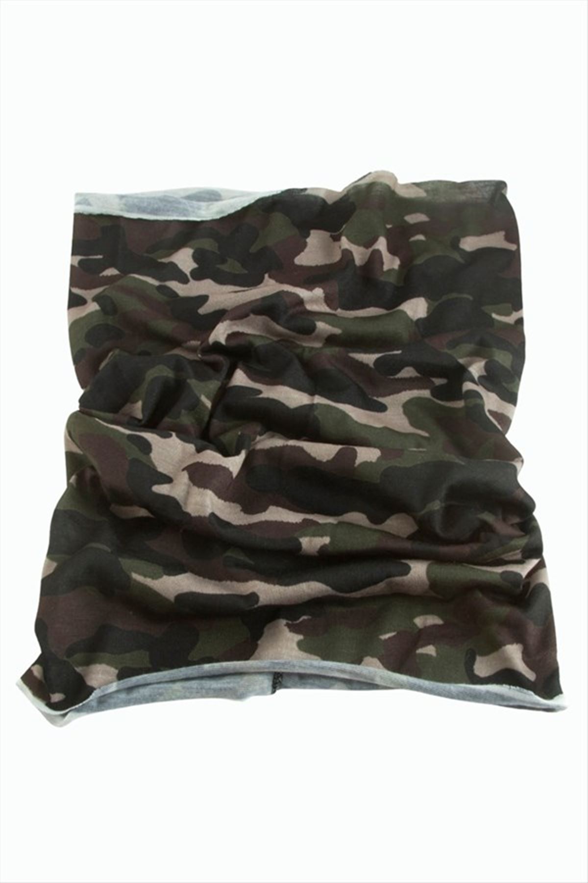 Asker Yeşili Baff Boyunluk - Yeşil