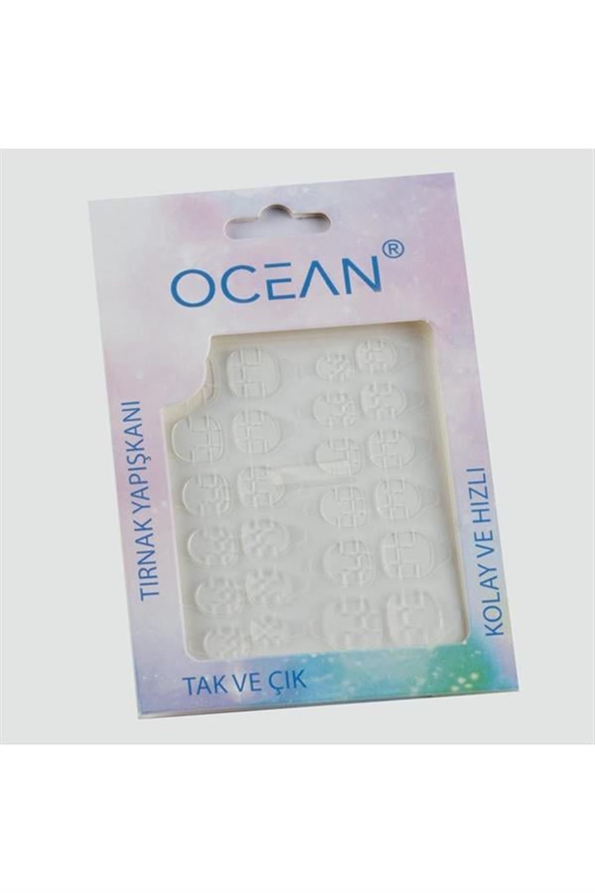 Tırnak Yapıştırıcısı Sticker - Şeffaf