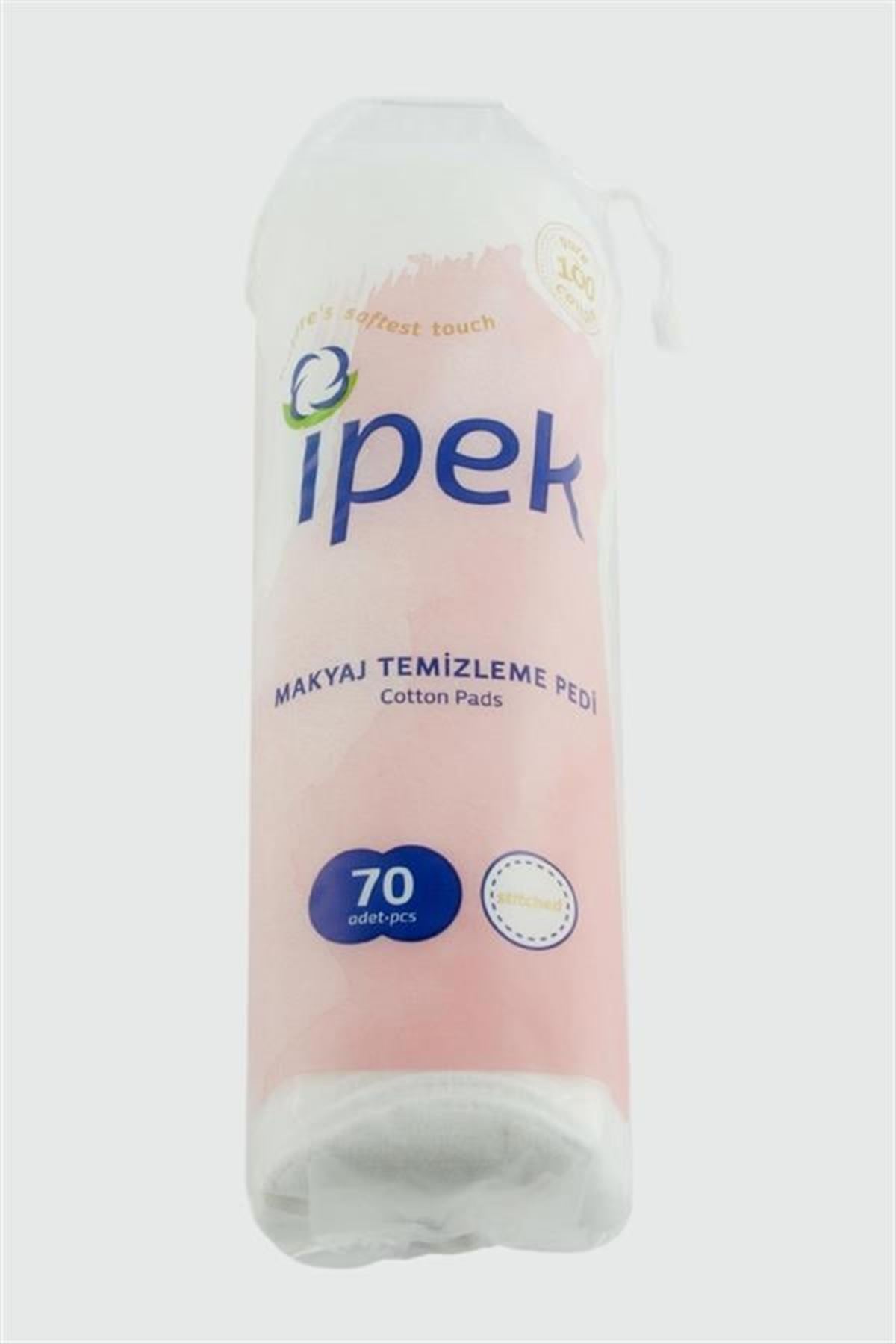 İpek Disk Makyaj Temizleme Pedi 70 Adet - Beyaz