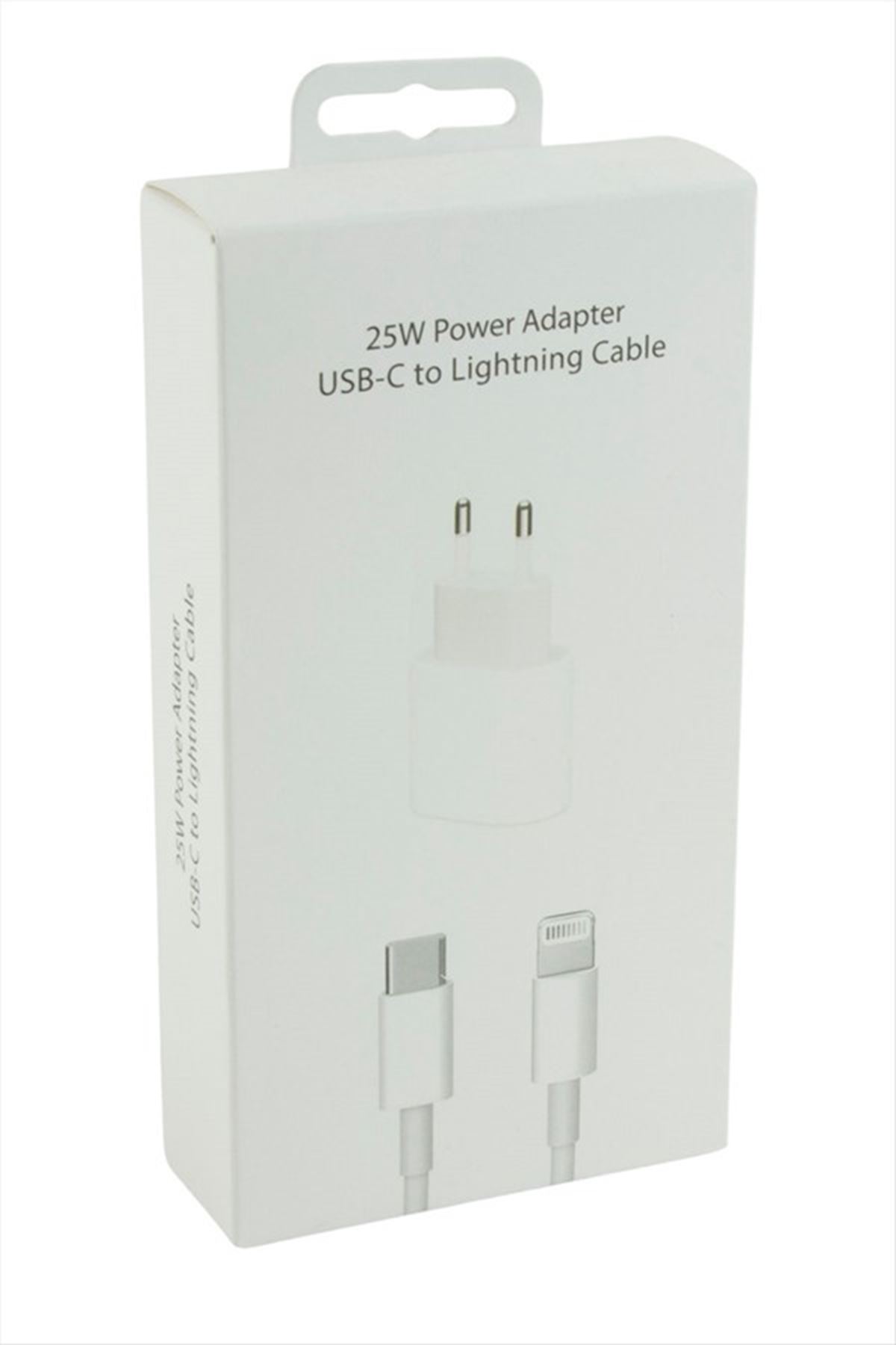 25W İphone Şarj Aleti - Beyaz