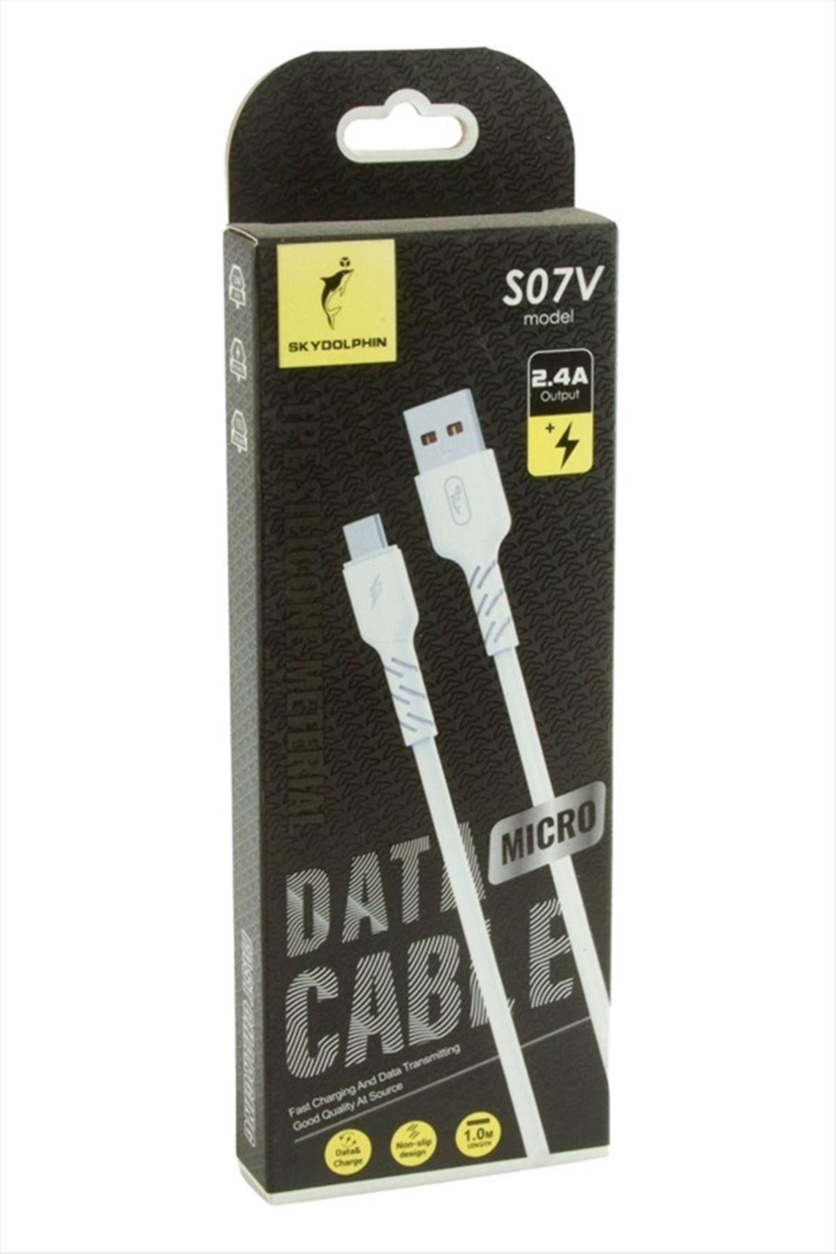 Android Data Şarj Kablosu 1 metre - Beyaz