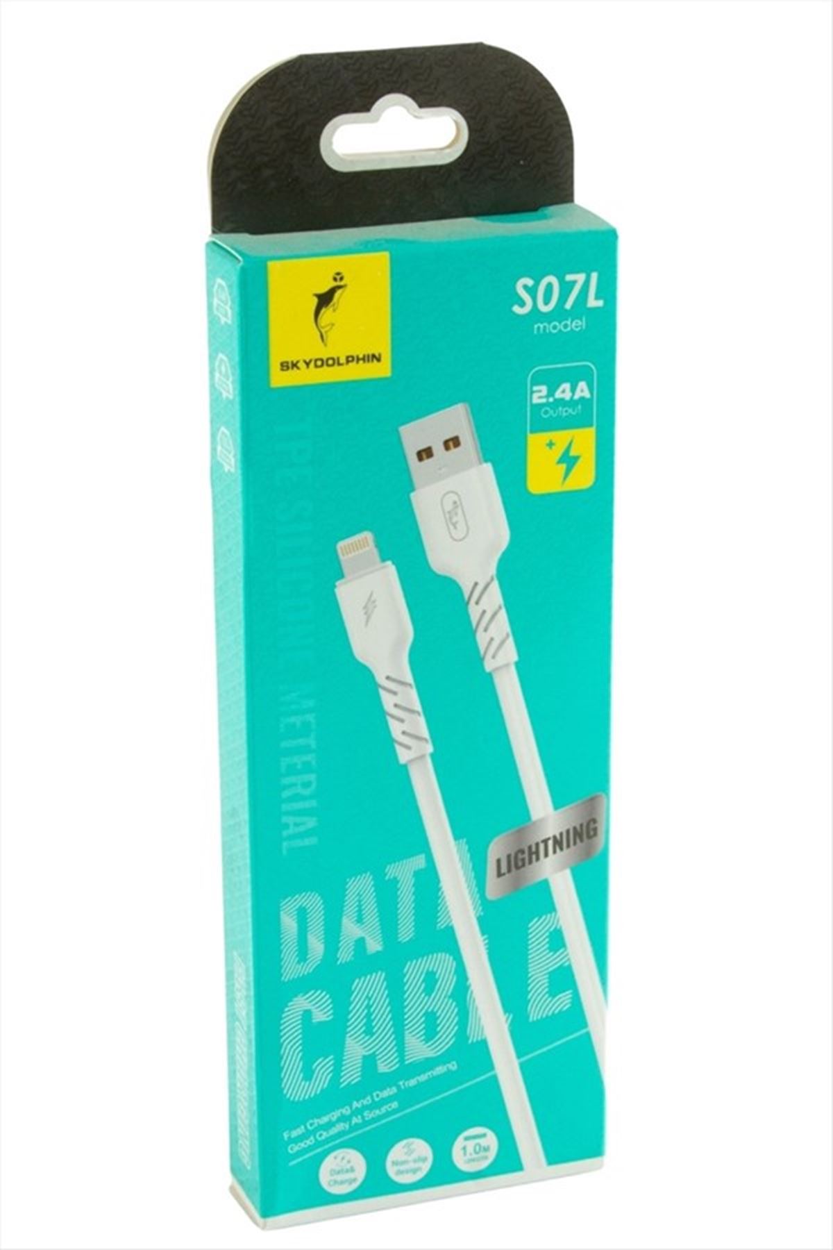 İphone Data Şarj Kablosu 1 metre - Beyaz