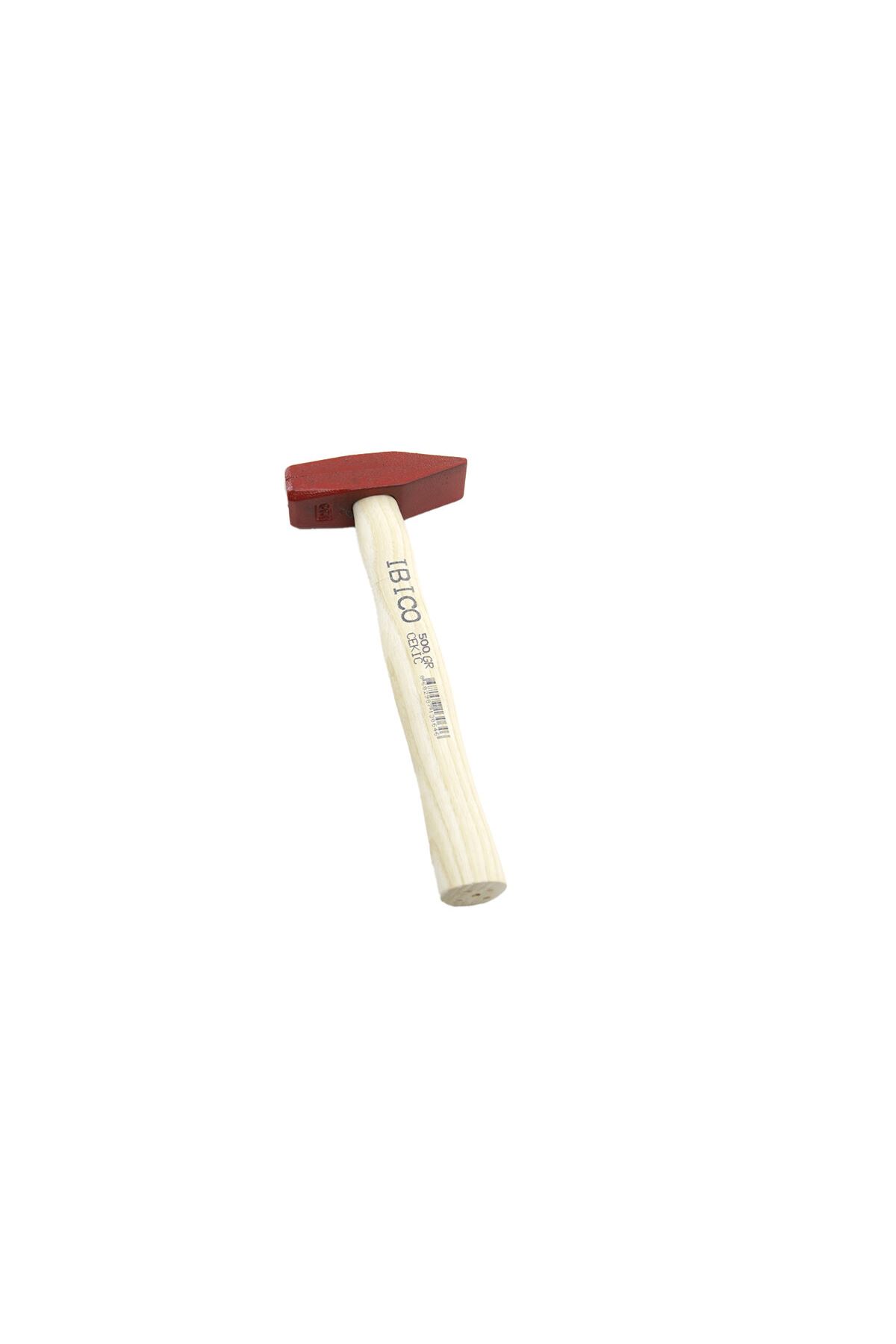 Ahşap Saplı Dövme Çelik Çekiç - 500 Gram - 32 cm