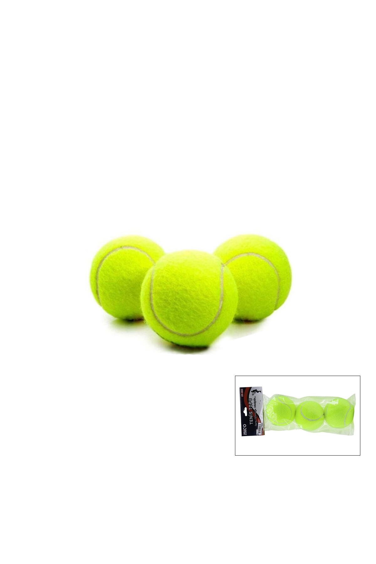 Tenis Topu Seti - 3'lü Paket - Dayanıklı Top