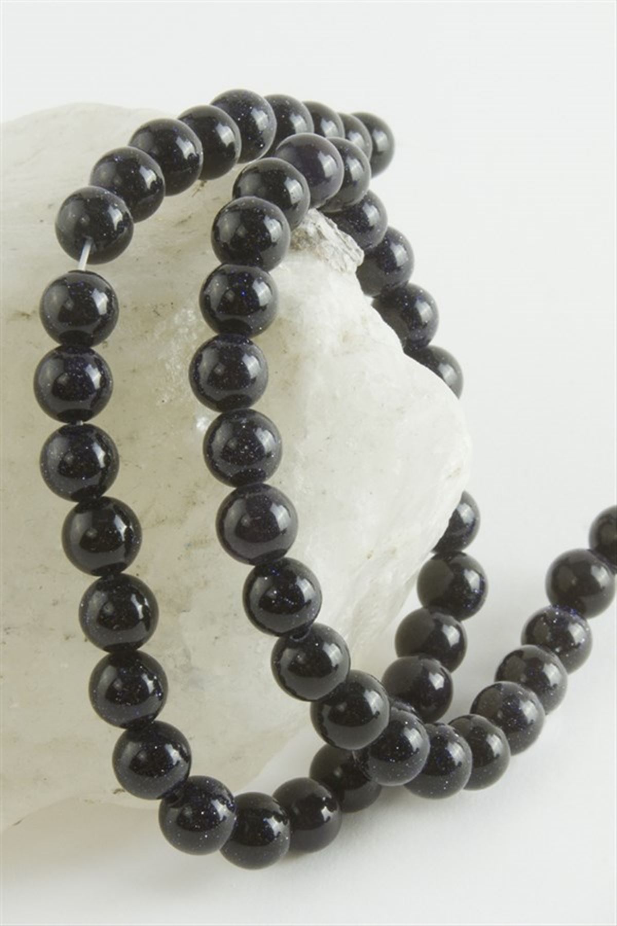 Lacivert Yıldız Taşı Parlak 8 mm - Lacivert