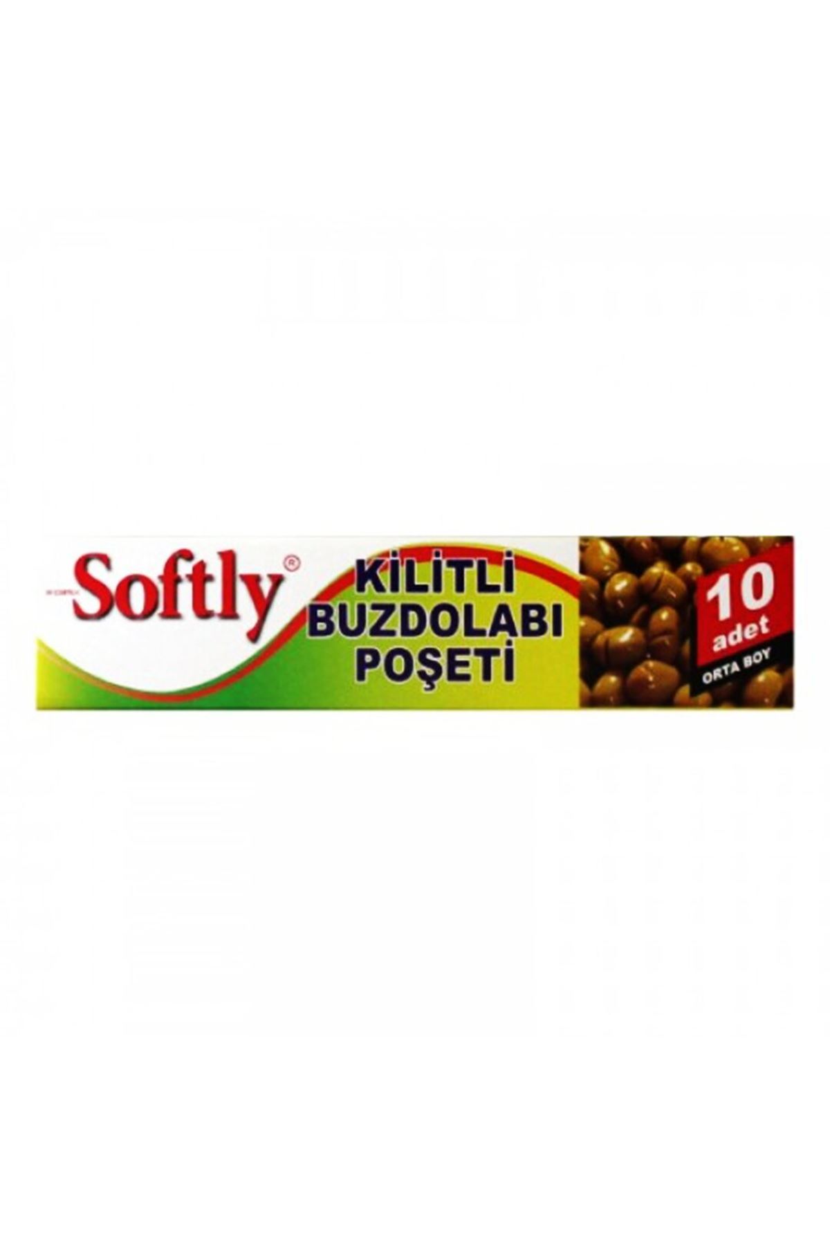 Kilitli Buzdolabı Poşeti - 10'lu Paket - Orta Boy