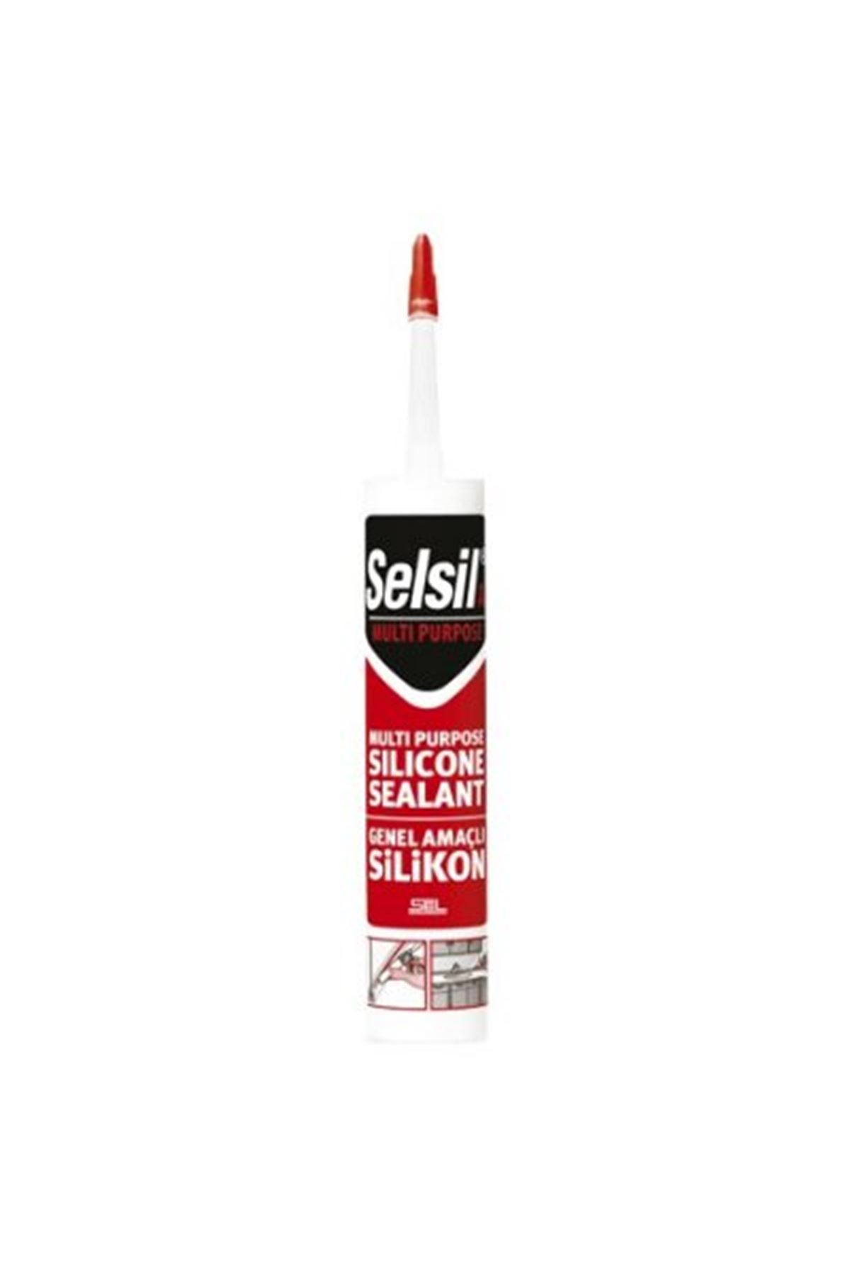 Beyaz Universal Silikon - 280 gr - Genel Amaçlı