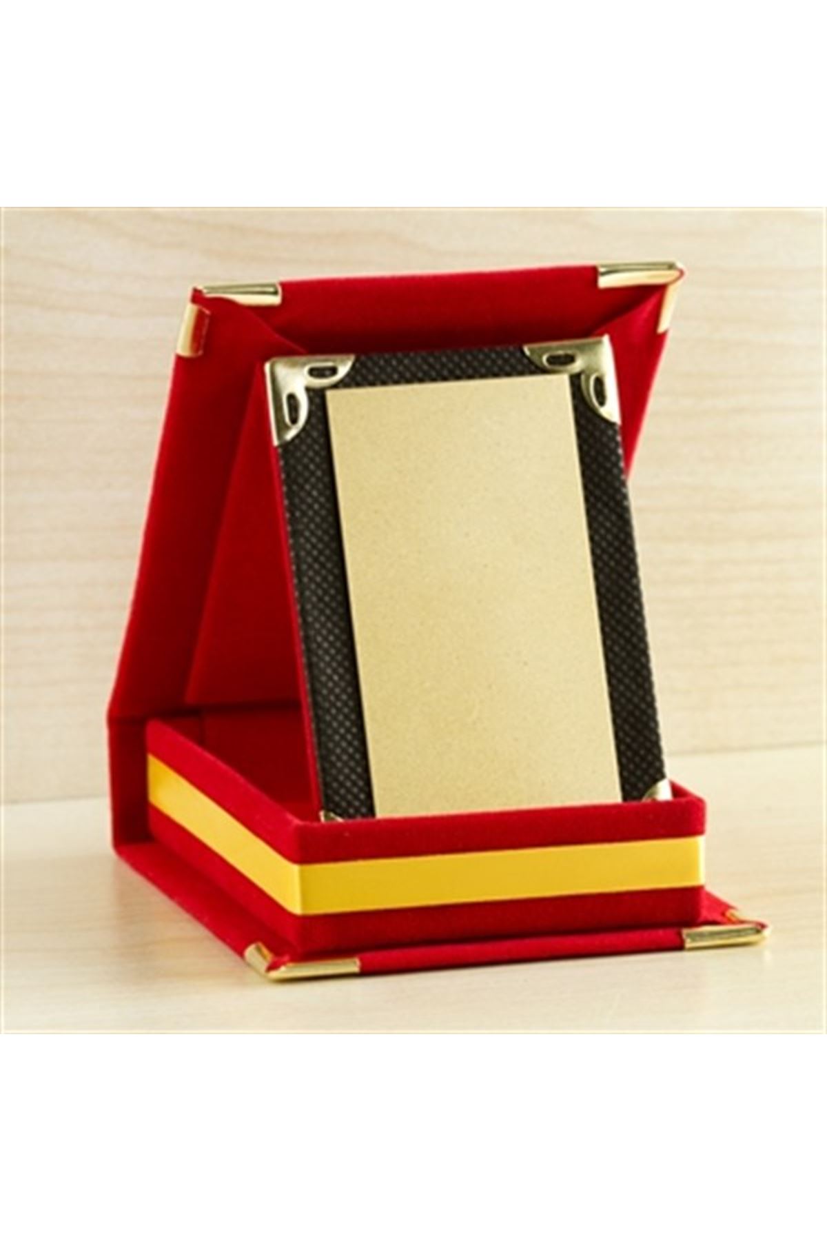 Kırmızı Boş Plaket - Kırmızı