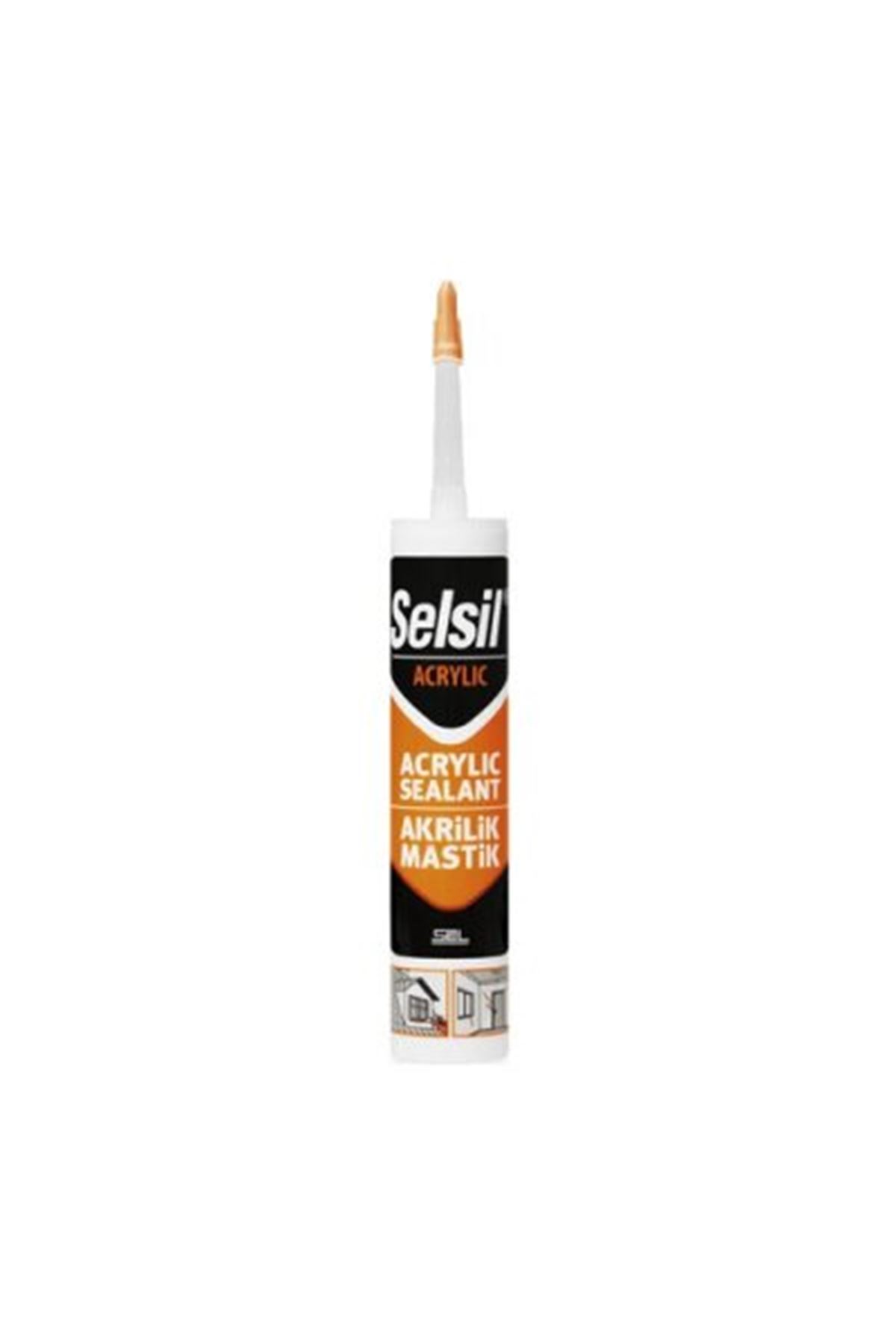 Beyaz Akrilik Mastik - Silikonize Akrilik - 500 gr