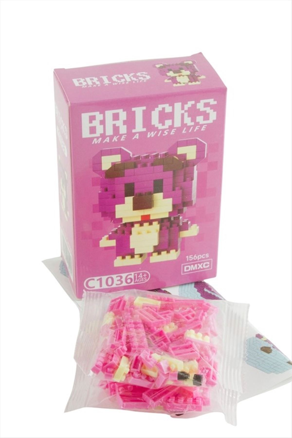 Ayıcık Mikro Yapı Lego - Mor