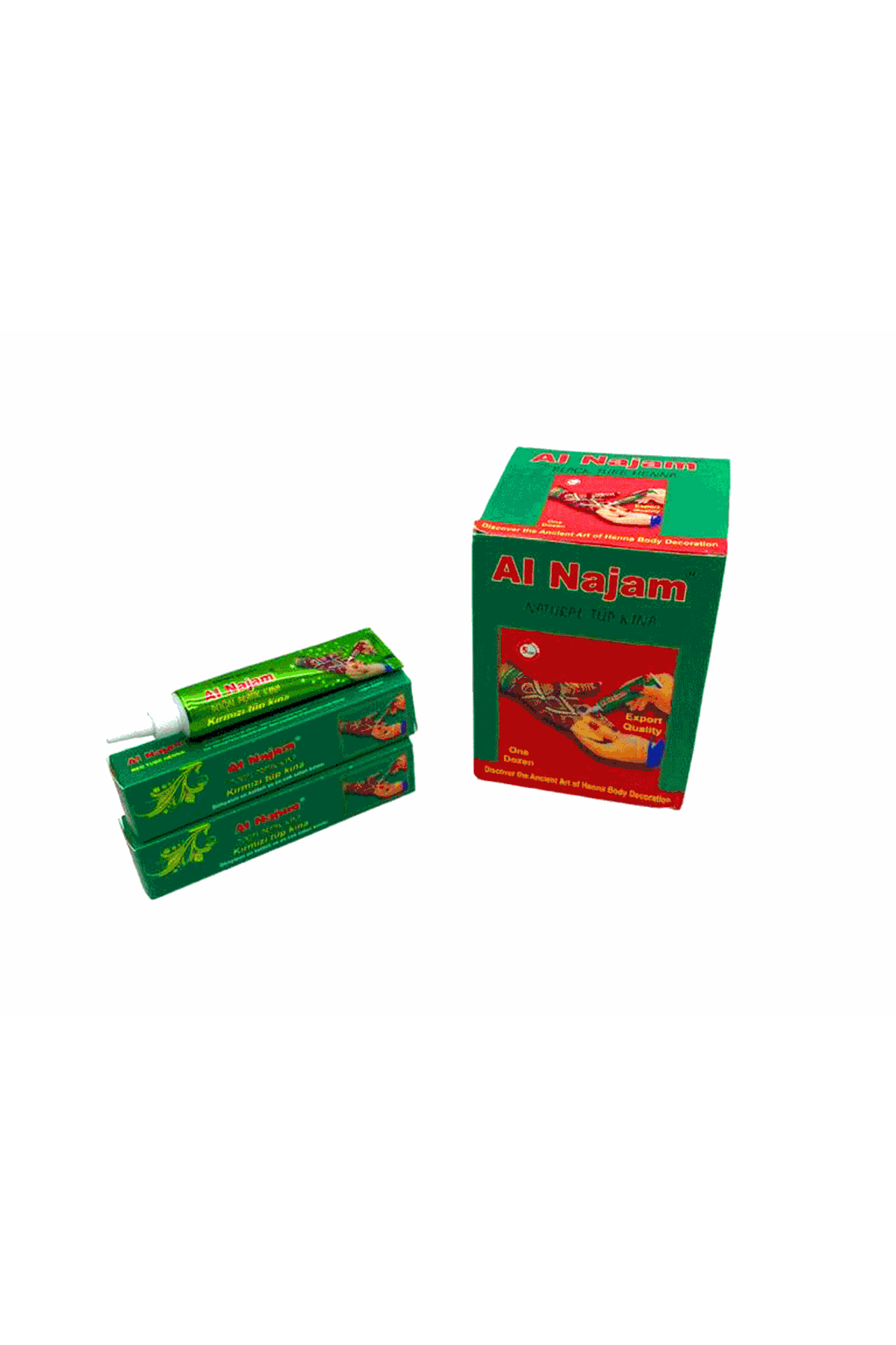 Kırmızı Tüp Kına - 30 gr  - Hint Kınası