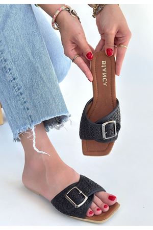 Revin Siyah Cilt Terlik