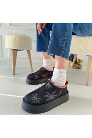 Mucy Siyah Süet Bot