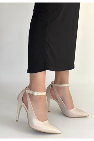 Wenni Bej Rugan Stiletto Ayakkabı