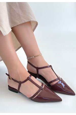 Canca Bordo Rugan Babet Ayakkabı