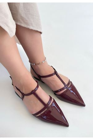 Canca Bordo Rugan Babet Ayakkabı