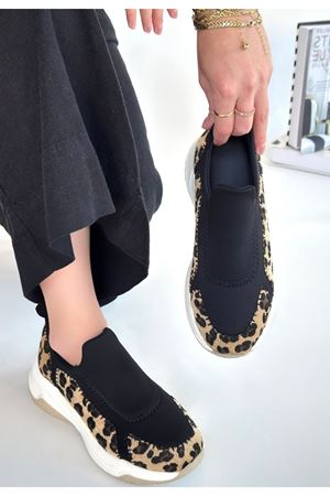 Kendy Leopar Süet Spor Ayakkabı