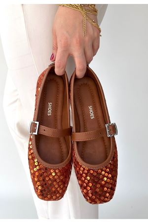 Moden Taba Süet Babet Ayakkabı