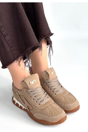 Huer Vizon Nubuk Bağcıklı Spor Ayakkabı