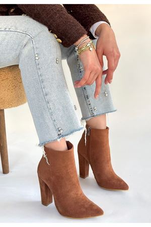 Loora Vizon Süet Topuklu Bot