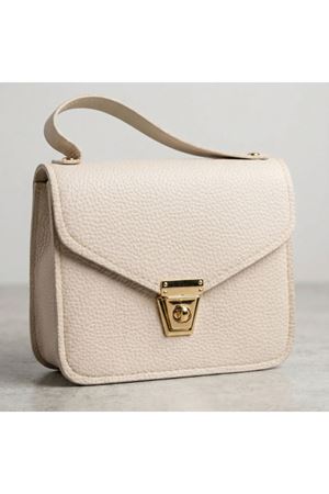 Krem Rengi Kutu El Çantası