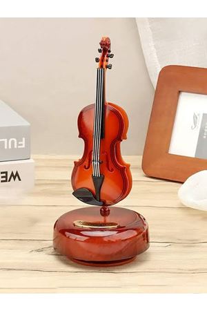 Hareketli Violin Müzik Kutusu