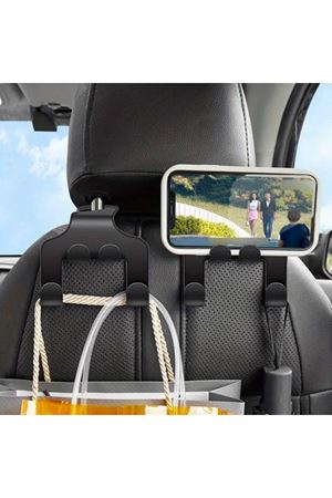 Oto Koltuk Arkası Organizer Askılık Ve Telefon Tutucu