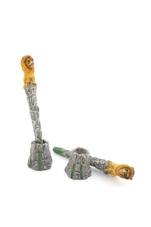 Polyester Aslan Figürlü Tükenmez Kalem