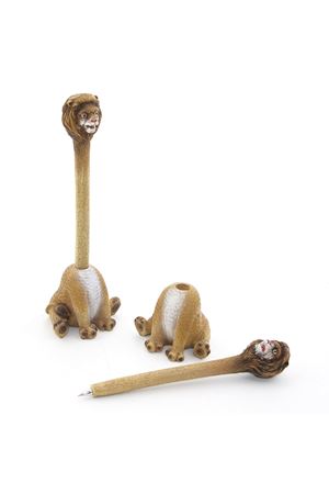 Polyester Aslan Tükenmez Kalem