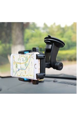 Araç İçi Cam ve Torpido Vantuzlu Telefon Tutucu