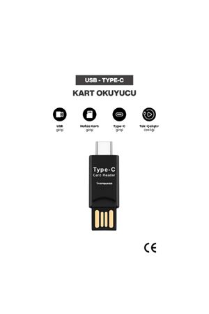 USB To Type-C Kart Okuyucu
