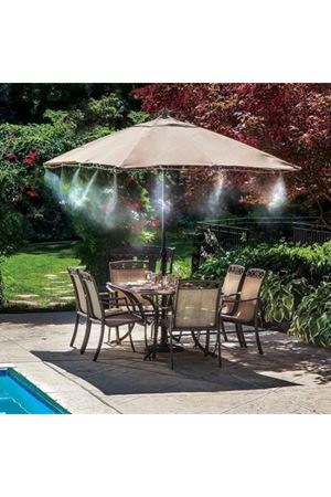 10 Metre Kendin Yap Açık Alan Serinletme ve Nemlendirme Sistemi