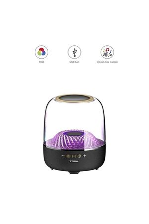 D33 Siyah Taşınabilir Kablosuz Bluetooth Hoparlör