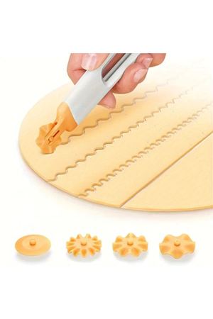 4 Başlıklı Hamur Kesici